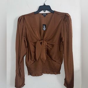 New with tag Express blouse size large